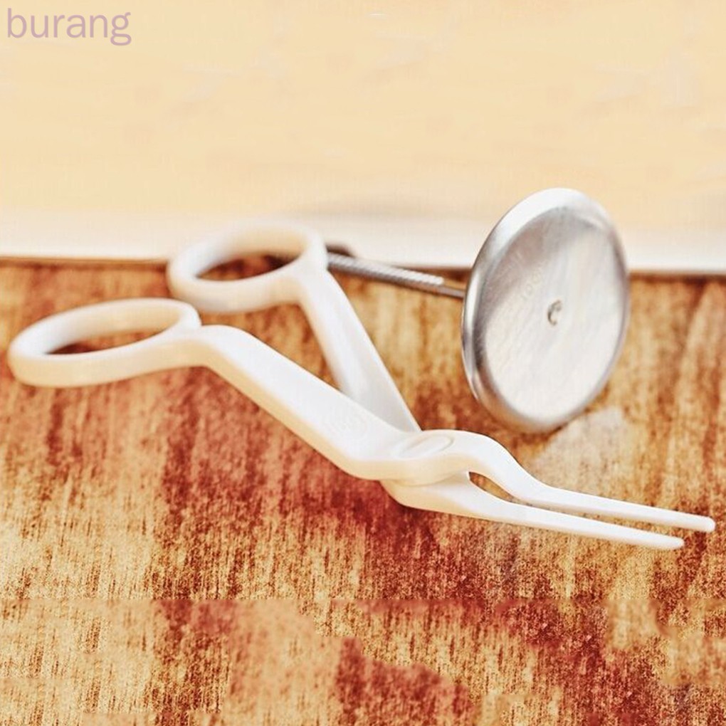 Kéo Nhựa Chuyên Dụng Bắt Bông Kem Trang Trí Bánh