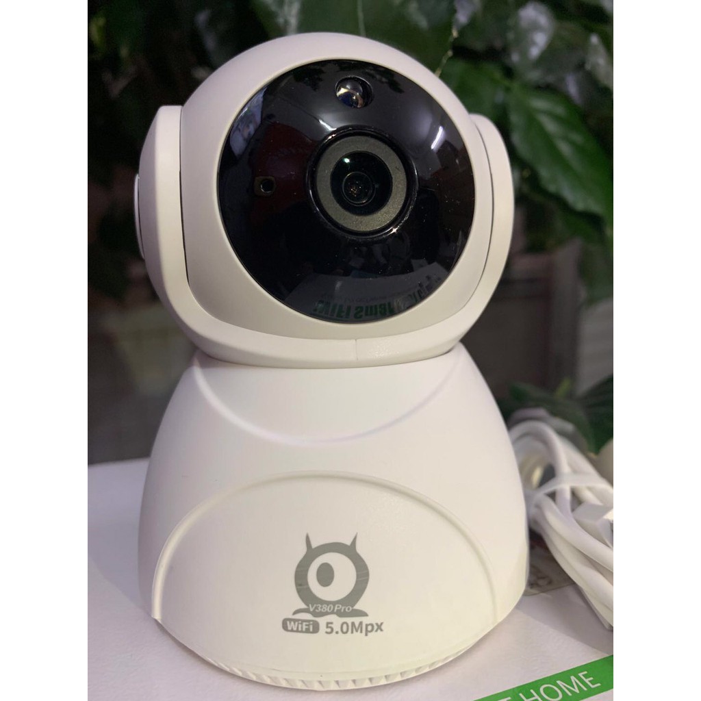 Camera Wifi - Camera v380 Full HD - 5.0 MPX Kèm thẻ nhớ chính hãng Bảo hành 3 năm