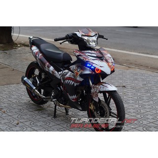 Tem trùm Exciter 150 rỉ sét