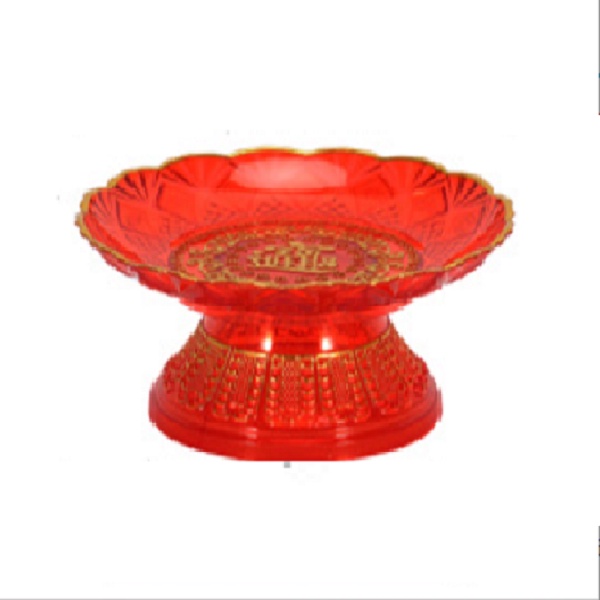 Dĩa trái cây,Dĩa bàn thờ Mica màu Pha lê-nhiều kích cỡ