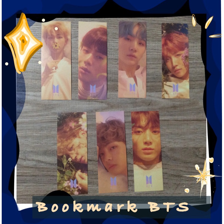 Bookmark BTS Love yourself Her ver O. Đánh dấu sách BTS