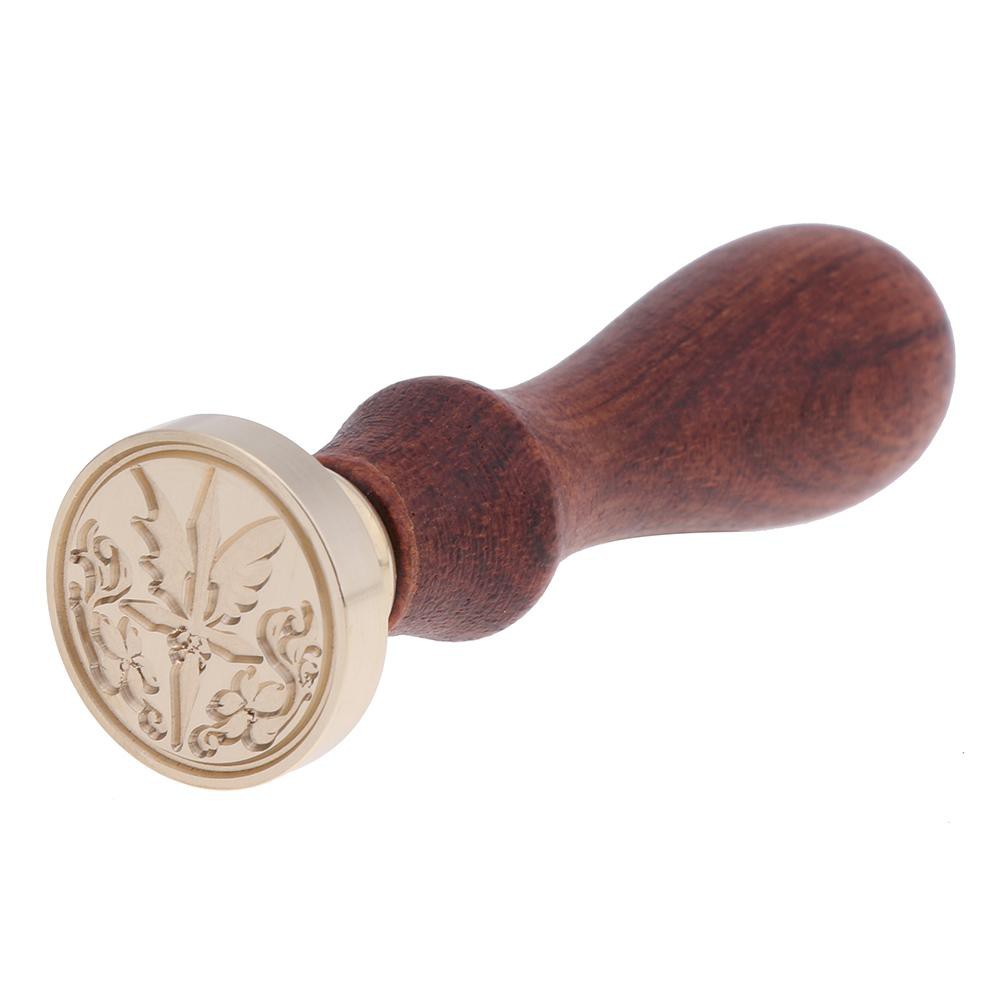 Con dấu sáp bằng gỗ kiểu dáng cổ điển độc đáo