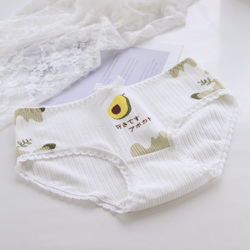 QUẦN LÓT COTTON TĂM HÌNH QUẢ BƠ SIÊU HOT Q238 (Video & Ảnh thật) | BigBuy360 - bigbuy360.vn