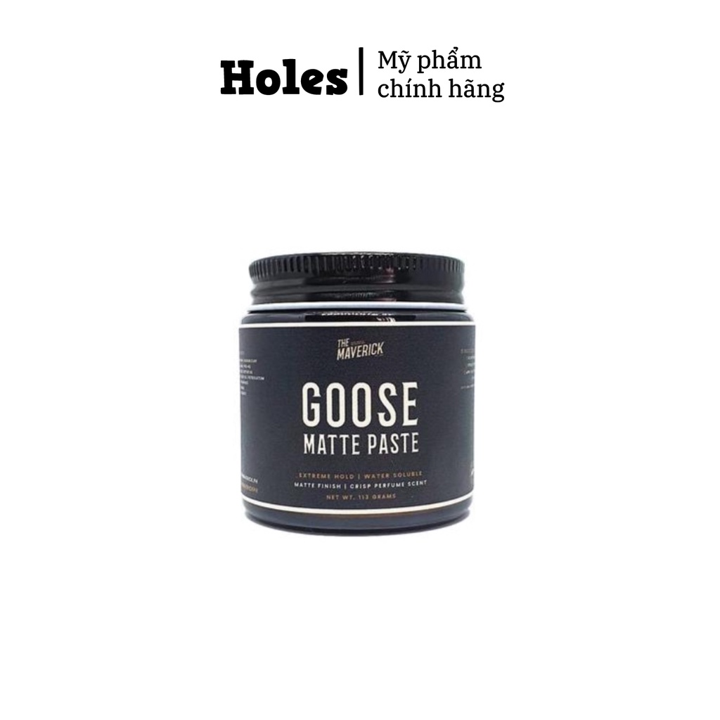 Sáp vuốt tóc The Maverick Goose Matte Paste