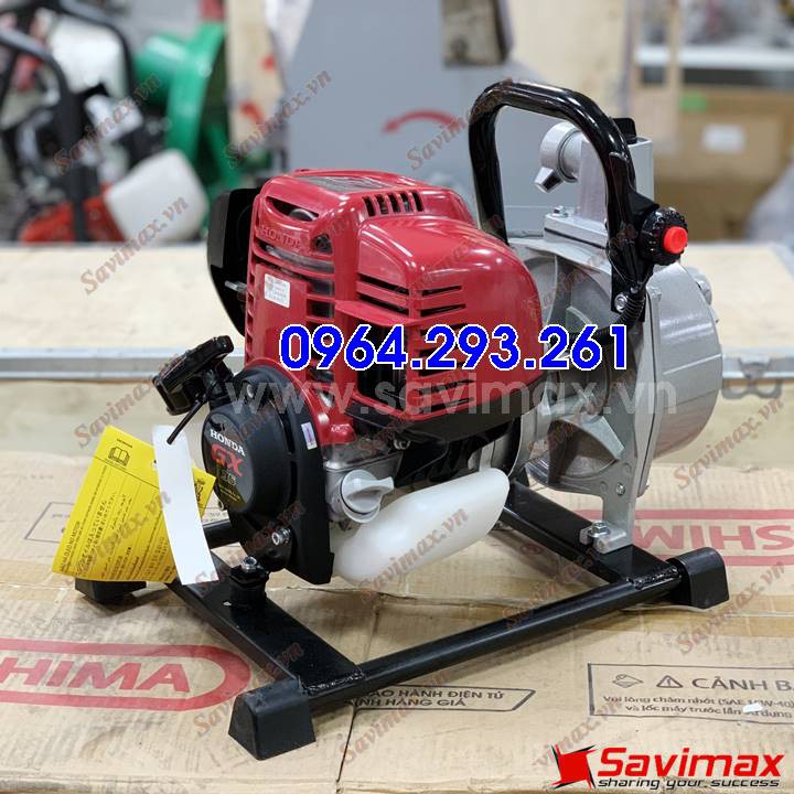 Máy bơm nước tưới rau chạy động cơ HONDA 4 kỳ, GX35, hàng chính hãng xuất xứ Thái Lan