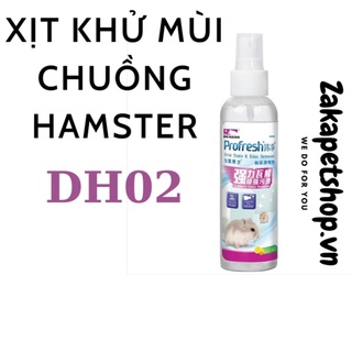 Xịt khử mùi chuồng hamster 150ml - dh02