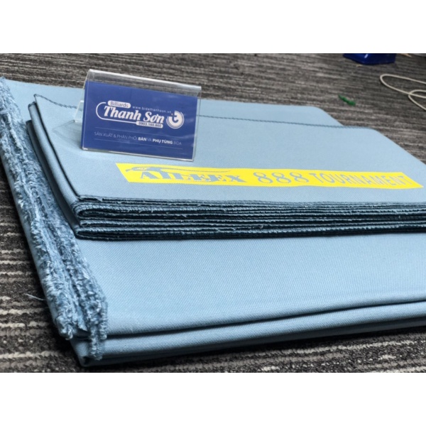 Vải bàn bida lỗ Aileex 888 in