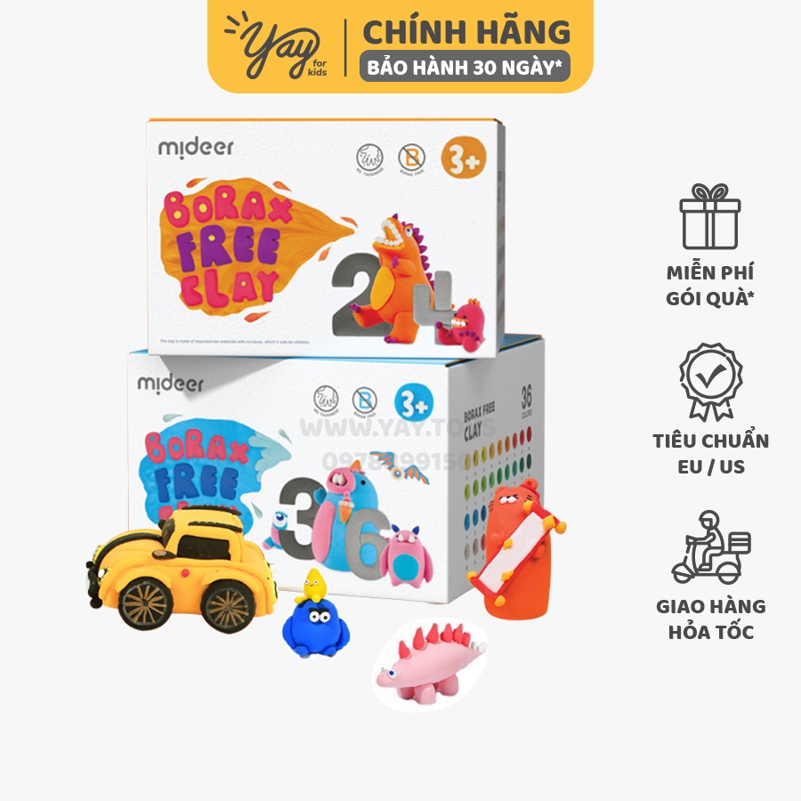 Đất Sét Không Hàn The 3+ - Mideer