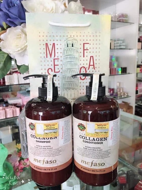 Dầu cặp gội xả cao cấp mefaso
