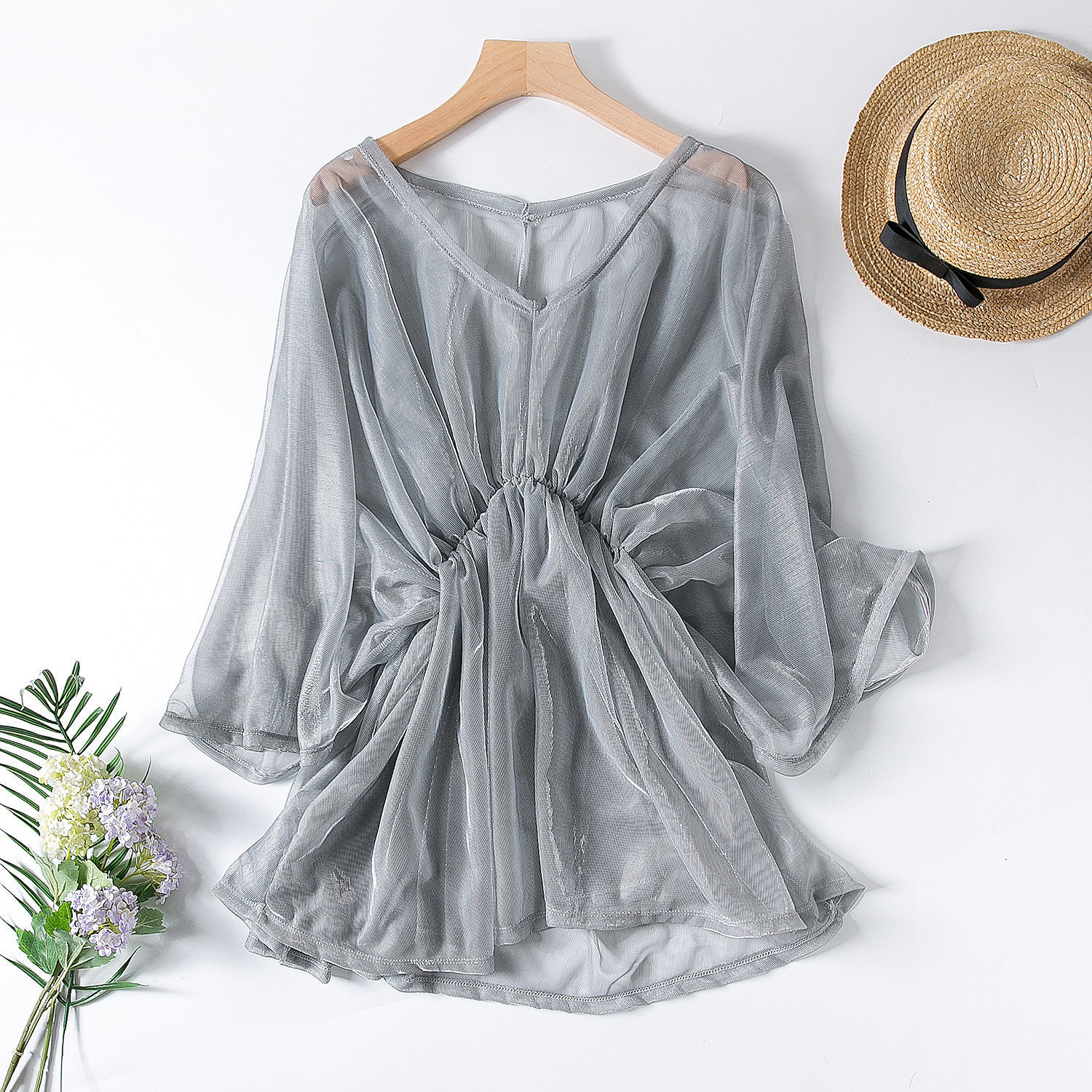 Bộ Đồ Bơi Ba Mảnh Dài Tay Xinh Xắn Dành Cho Nữ | BigBuy360 - bigbuy360.vn