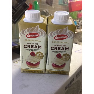 Kem Tươi  ( whipping ) Avonmore Hộp 200ml date 23/2/2023