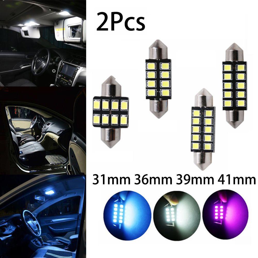 1 Bóng Đèn LED C5W 31mm 36mm 39mm 41mm Cho Xe Hơi