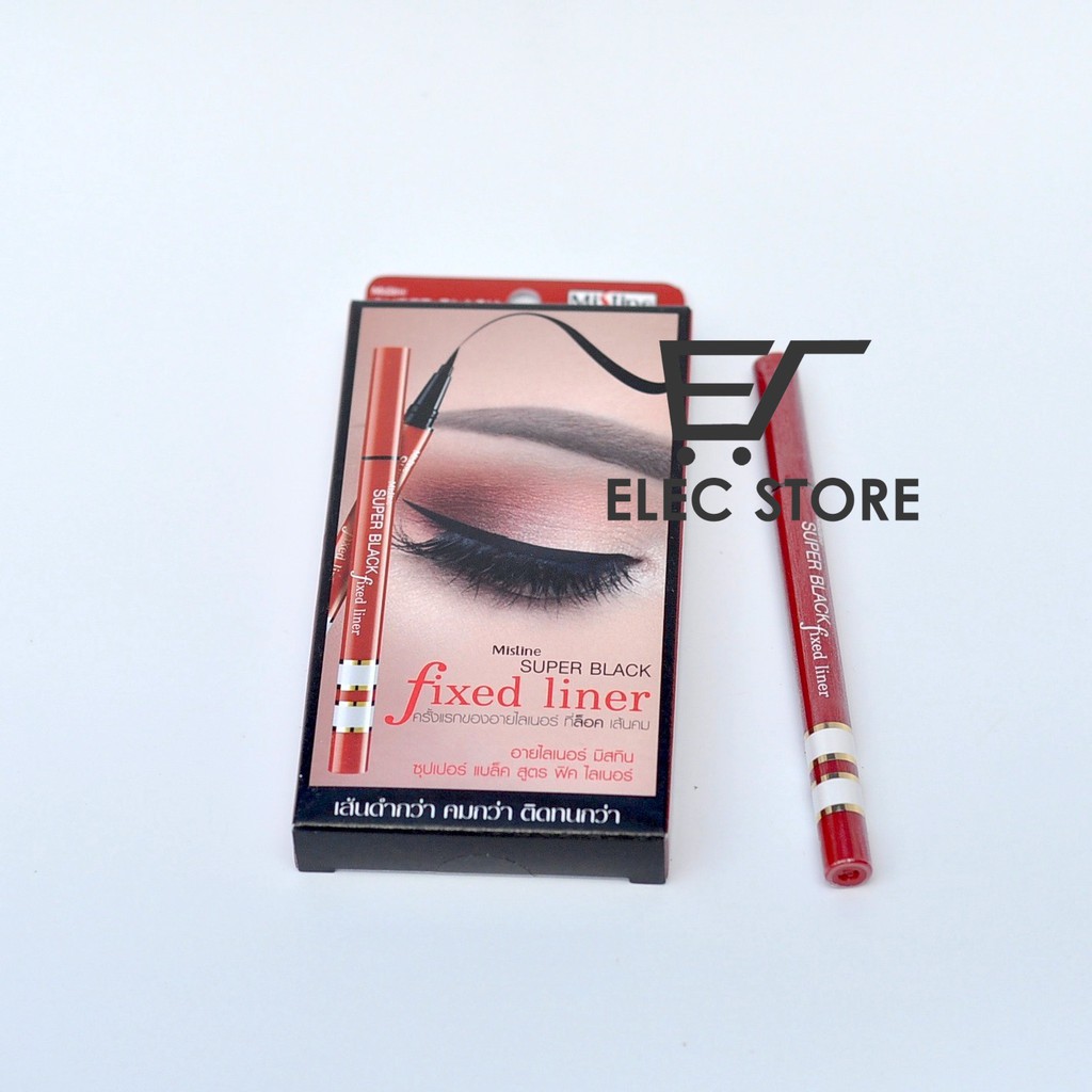 KẺ MẮT NƯỚC MISTINE EYELINER SUPER BLACK FIXED LINER THÁI LAN