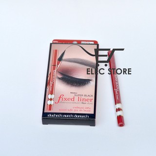 Kẻ mắt nước mistine eyeliner super black fixed liner thái lan