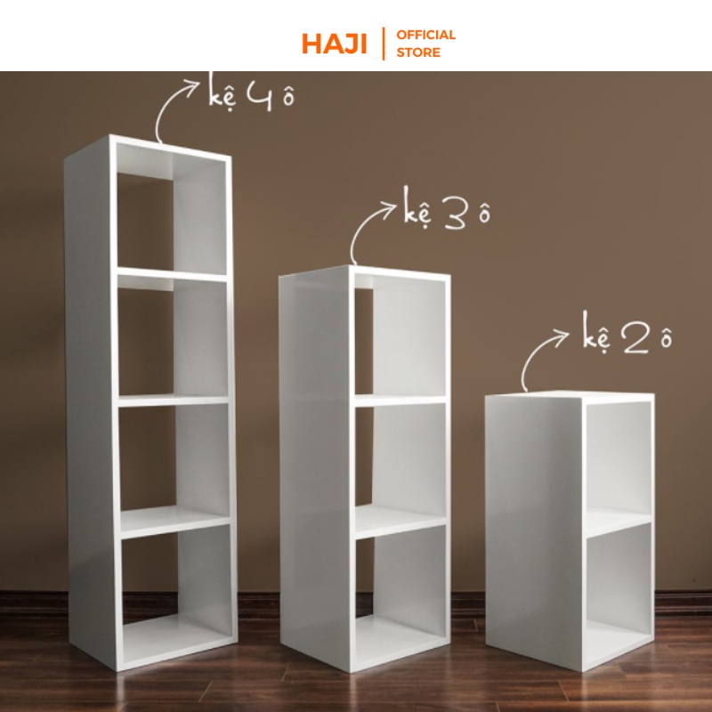 Kệ sách mini đa tầng  dễ thương chất liệu gỗ MDF chống nước thương hiệu HAJI - AP100