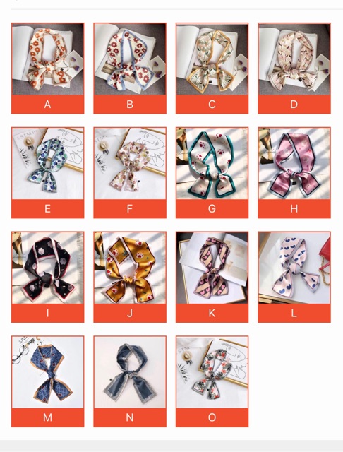 Khăn choàng cổ in hoạ tiết dễ thương - Maben