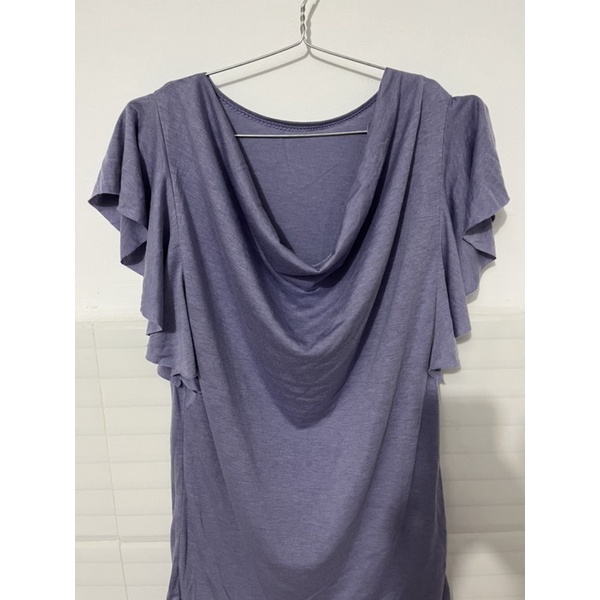 Áo Thun Kiểu Màu Tím 2nd