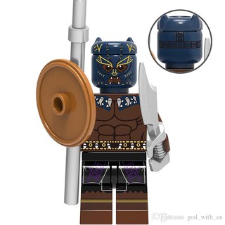 Nhân vật T-Challa dạng Lego - XH 856