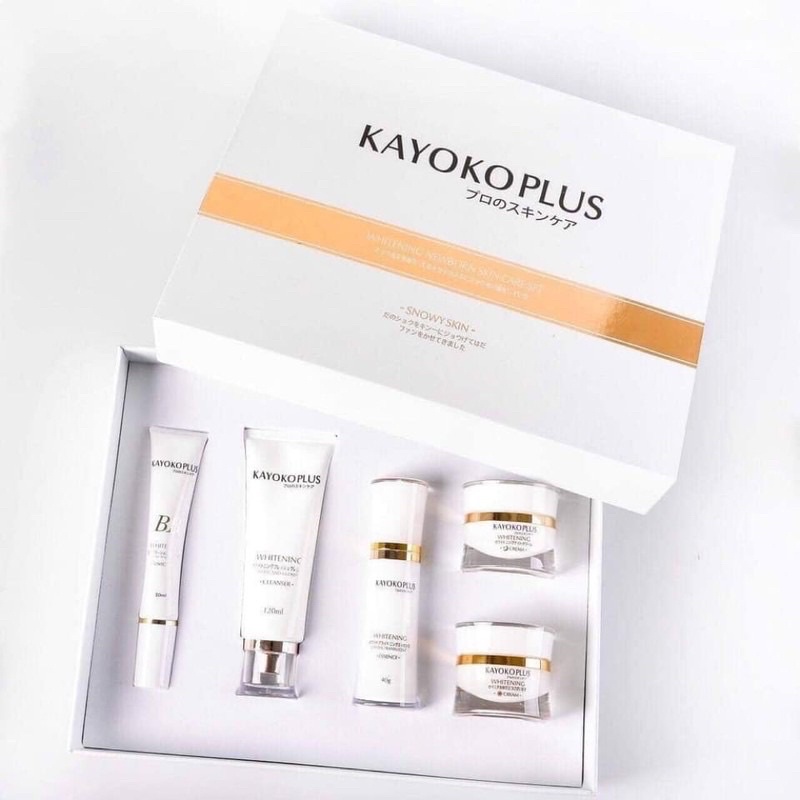 Bộ Kayoko Plus Trắng 5 in 1 Chính Hãng Nhật Bản