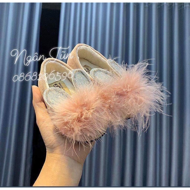 Giày thỏ lót lông