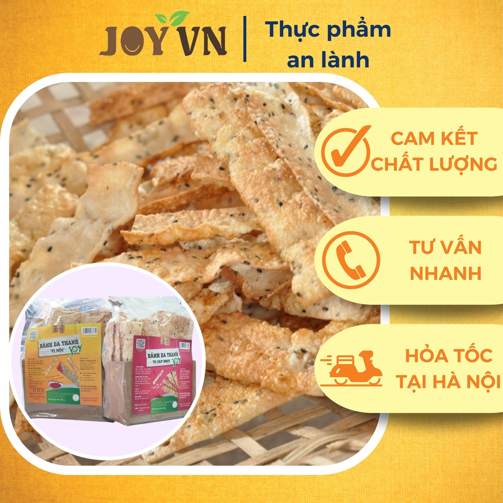 Bánh đa thanh JOY VN bánh đa nướng vừng đen