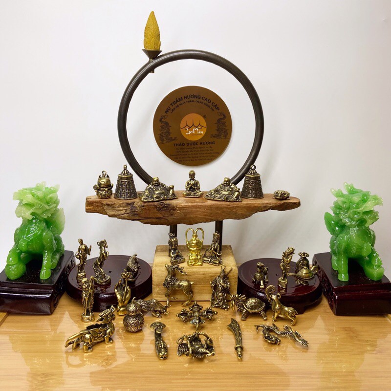 Tượng Đồng Phong Thủy Mini Các Loại Tượng Phật Giáo Bằng Đồng Thau Linh Vật Phong Thủy Trang Trí