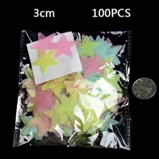 Combo100 sao dạ quang trang trí