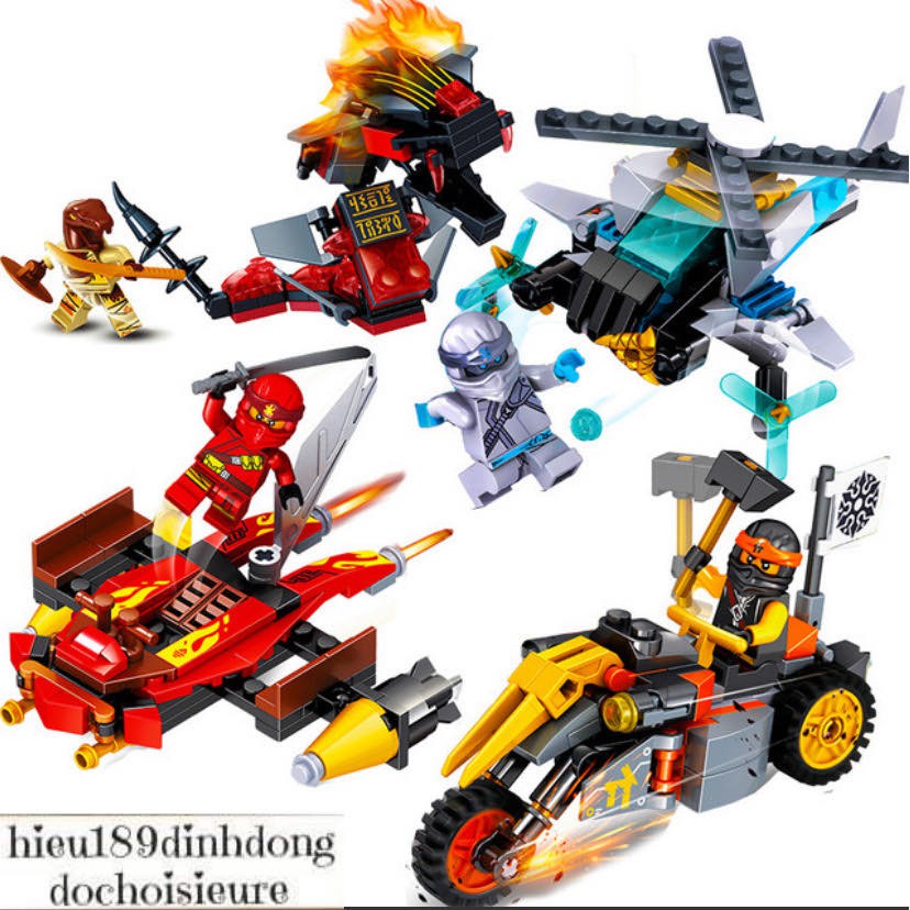 Lắp Ráp Xếp Hình Ninjago 6210