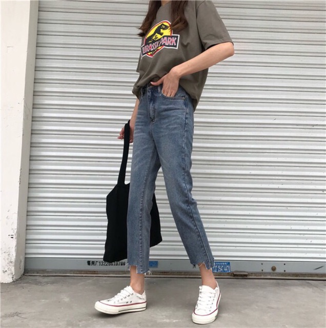 [ Sẵn ] QUẦN BAGGY có bigsize size lớn ULZZANG / QUẦN BÒ BIG SIZE JEANS ÔNG SUÔNG CHẤT ĐẸP