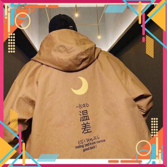 [Mặc là Auto Sang] Áo Khoác Dù - Áo Khoác Gió Mặt Trăng In Lưng Hàng , Áo Gió Siêu Hót AD | BigBuy360 - bigbuy360.vn