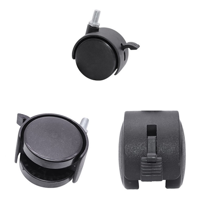 500 Bánh xe quạt hơi nước, bánh xe nhựa có khóa Nguyên Việt chạy êm, bền chắc