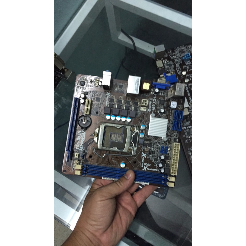 Main Asrock H61M-vs3 socket 1155 hàng zin tháo máy