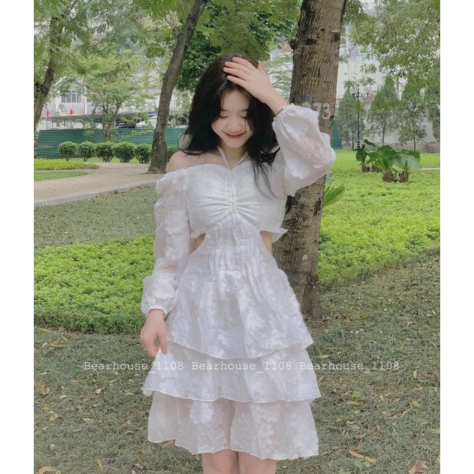 ❌ VÁY ĐẦM THIÊN NGA TRẮNG CÔNG CHÚA
