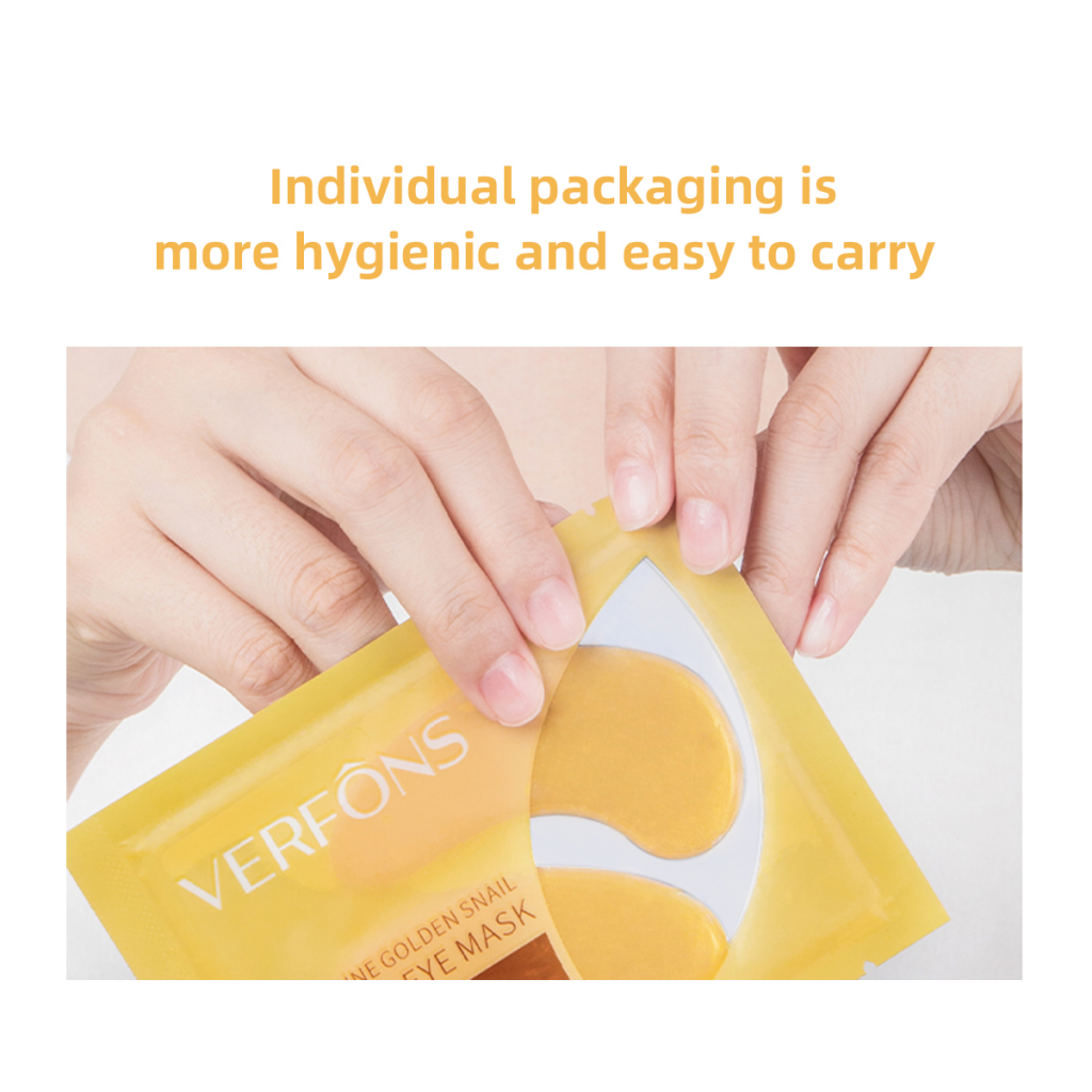 [Hàng mới về] Cặp mặt nạ mắt chiết xuất ốc sên vàng dưỡng ẩm chống lão hóa xóa mờ quầng thâm / mụn 7.5g #Ffs96074 | BigBuy360 - bigbuy360.vn