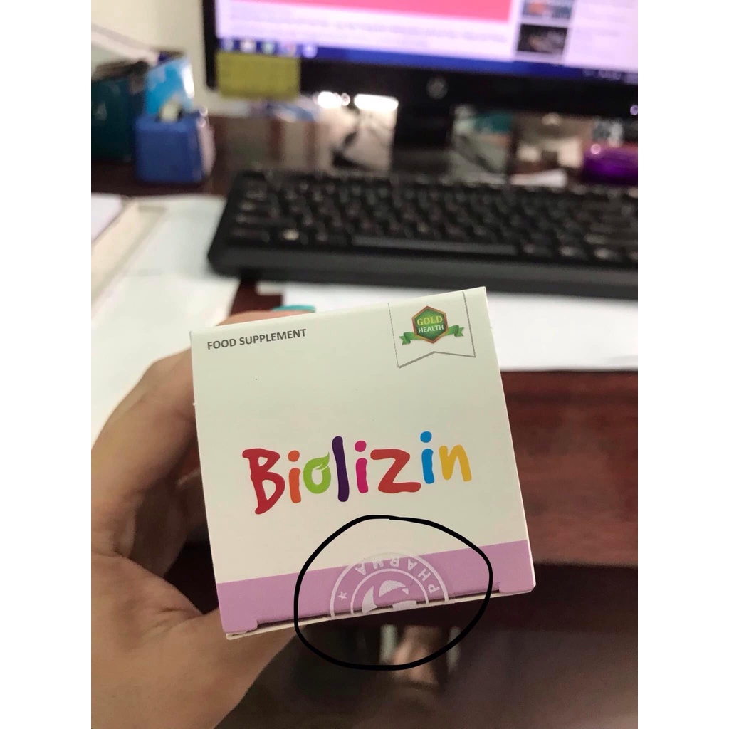 Kẽm cho bé, Kẽm hữu cơ Biolizin 50ml dạng siro vị đào, bổ sung Lysine B6 Giúp Bé Ăn Ngon Tăng Đề Kháng, bổ sung kẽm