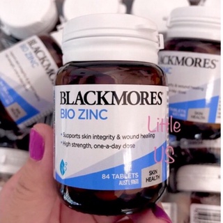 [Chuẩn Úc] Kẽm Bio ZinC ÚC Blackmores Viên uống bổ sung kẽm tự nhiên hộp 84 viên