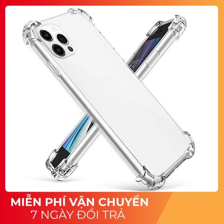 Ốp chống sốc trong suốt cho ip 5 - 13 promax bảo vệ điện thoại