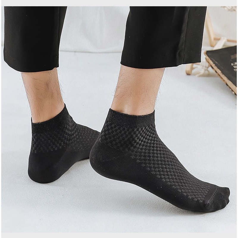 Set 5 Đôi Vớ Nam Thoáng Khí Size 39-45