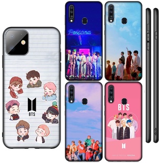 Ốp điện thoại mềm hình Bangtan Boys BTS KPOP cho Samsung Galaxy A02S J2 J4 J5 J6 Plus J7 Prime A02 M02 j6+ A42 +