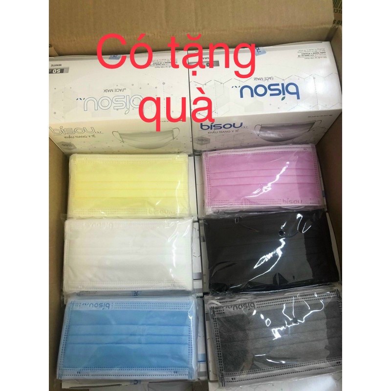 khẩu trang y tế cao cấp Bisou