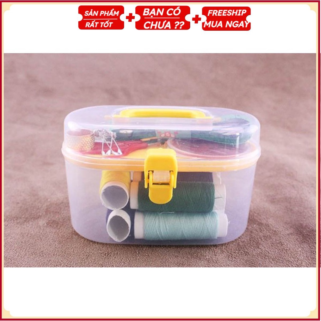Bộ Kim Chỉ May Vá Gia Đình Đa Năng Nhiều Món