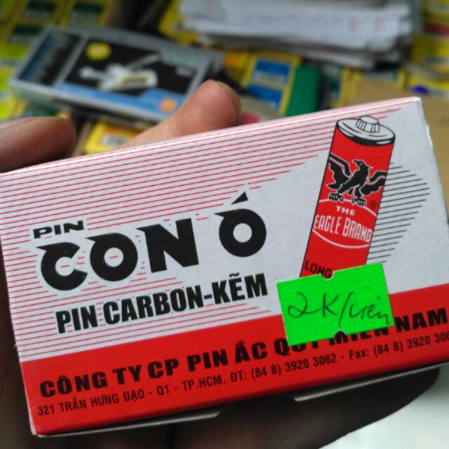 Pin con ó AA ( hộp 24 viên )