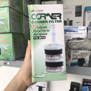 Lọc sủi vi sinh sẵn vật liệu lọc xinyou xy-2010 cho hồ thủy sinh, bể cá, tép