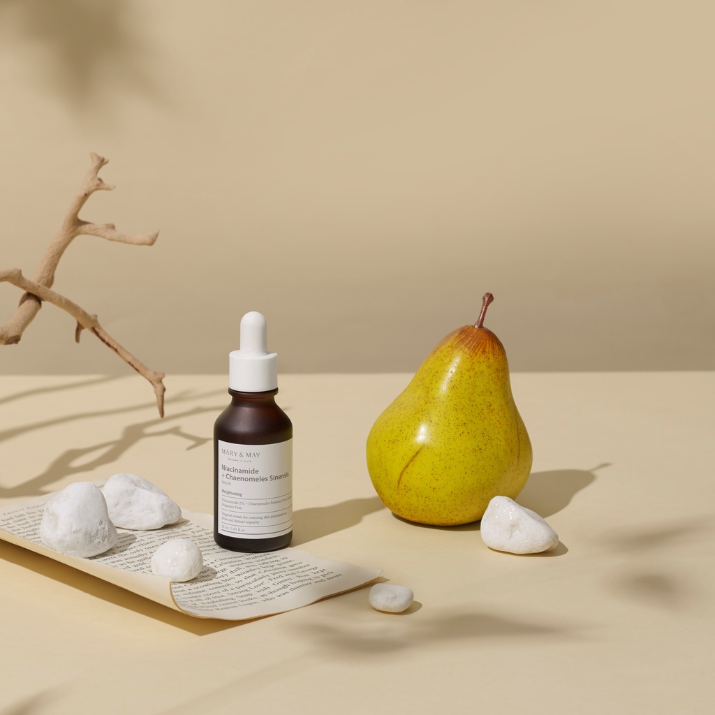 Tinh Chất Dưỡng Sáng Da Mary&May Niacinamide + Chaenomeles Sinensis Serum 30ml