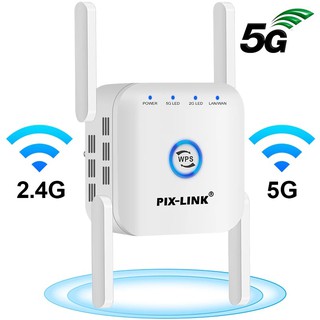 Bộ lặp WiFi 2.4G Bộ mở rộng Wi-Fi không dây 1200Mbps Bộ khuếch đại Wi-Fi Phạm vi dài Bộ tăng cường tín hiệu Wi fi 2.4G Bộ phát sóng Wifi