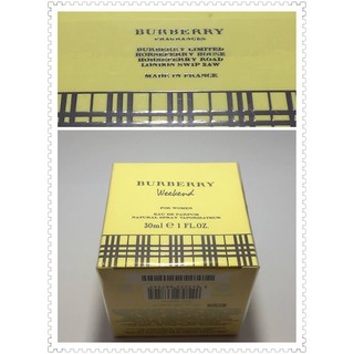 Nước Hoa - Weekend Burberry Eau de parfum 30 ml