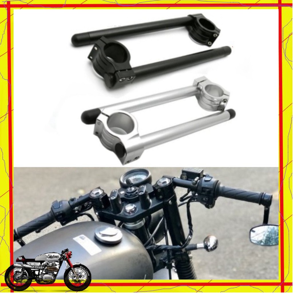 🚚[ FREE SHIP] GHI ĐÔNG CLIP ON 30MM 💎 GHI ĐÔNG ĐỘ , hàng cao cấp chuyên độ tay lái cafe racer