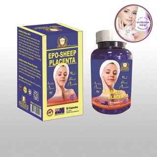 Viên uống Nhau Thai Cừu + Dầu Hoa Anh Thảo / EPO - Sheep Placenta / Giảm triệu chứng tiền kinh nguyệt, sạch mụn trứng cá