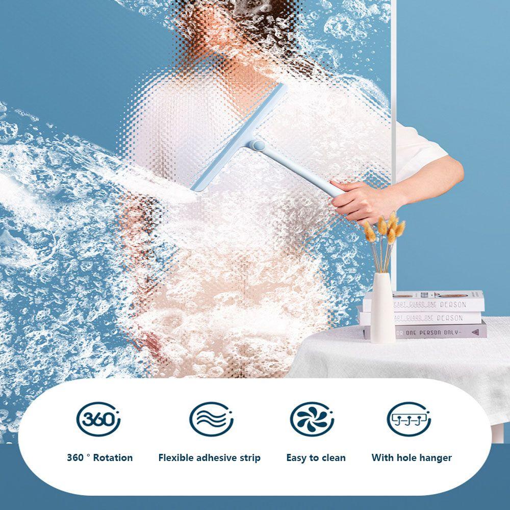 ZAIJIE24 360° Bàn Chải Vệ Sinh Gương Trang Điểm Đa Năng Thấm Hút Tốt Tiện Dụng