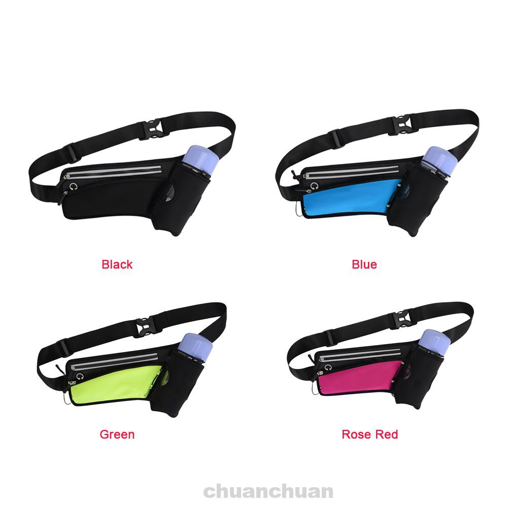 Adjustable Strap Reflective Belt Running Zipper Waist Bag